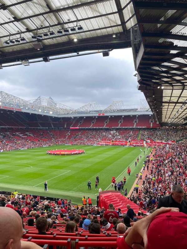 Old Trafford, section: W209, row: 23, seat: 91