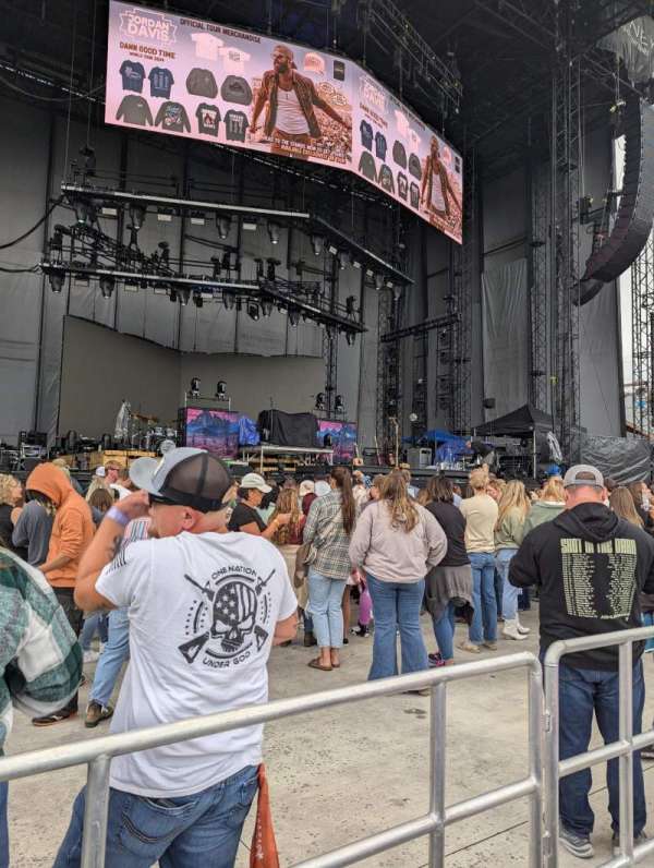 Maine Savings Amphitheater, section: 104, row: L, seat: 6