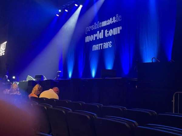 Utilita Arena Birmingham, section: Floor C, row: D, seat: 1