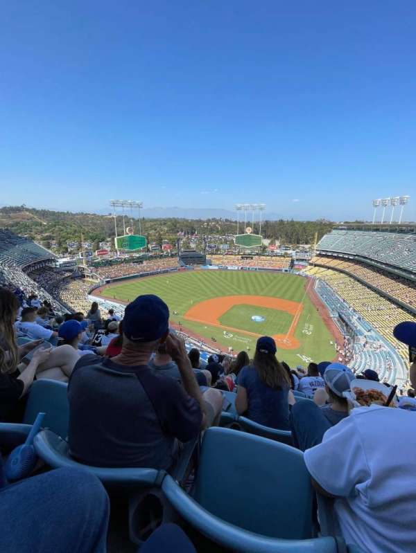 Dodger Stadium, section: 9TD, row: L, seat: 11