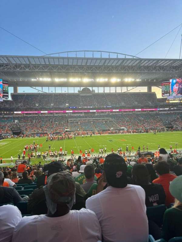 Hard Rock Stadium, section: 120, row: 39, seat: 7