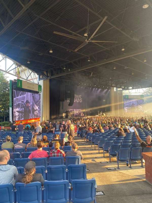 Coastal Credit Union Music Park at Walnut Creek, section: 9, row: W, seat: 2