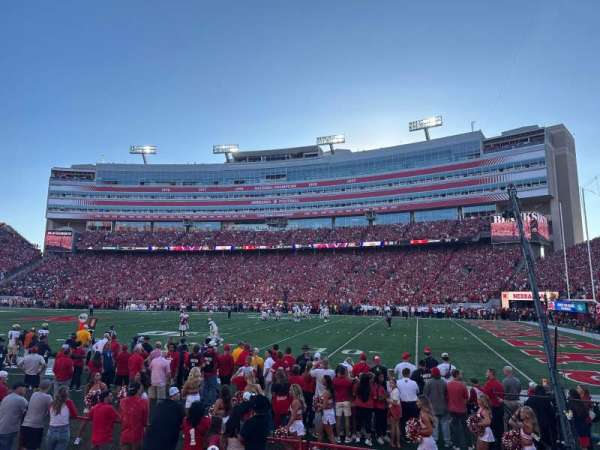 Memorial Stadium, Lincoln, section: 2, row: 2, seat: 1