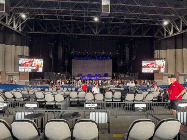 Cascades Amphitheater, section: 204, row: C, seat: 20