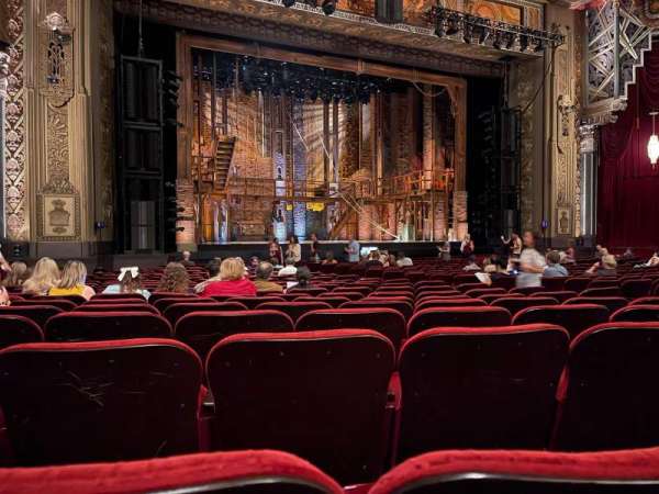 Hollywood Pantages Theatre, section: Orchestra LC, row: U, seat: 309