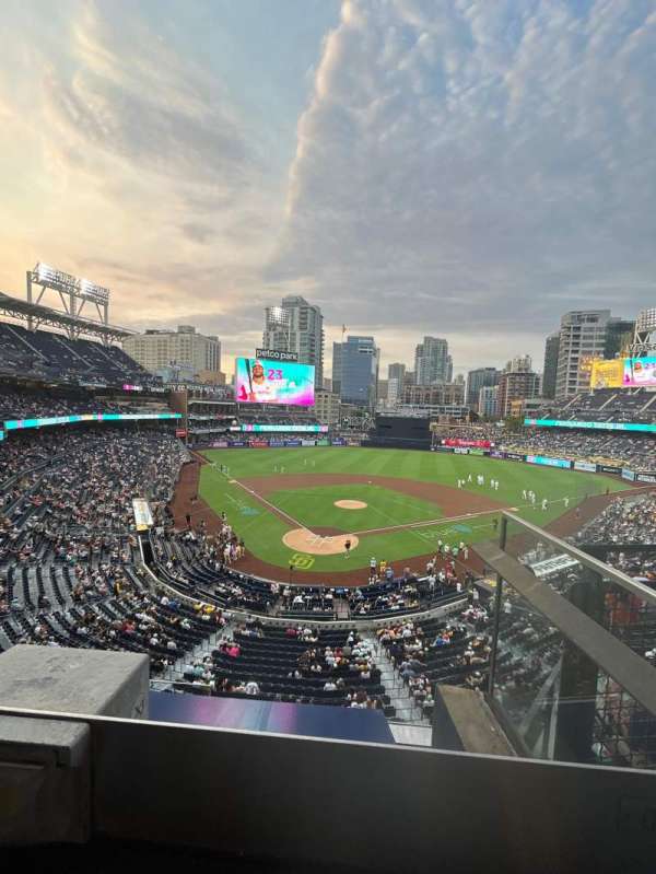 Petco Park, section: TBL6, row: 1, seat: 3&4