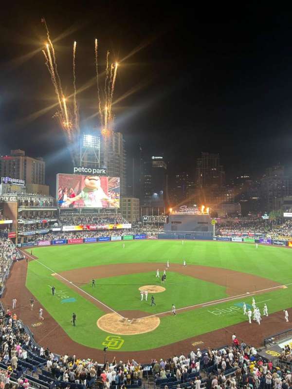 Petco Park, section: TBL6, row: 1, seat: 3&4