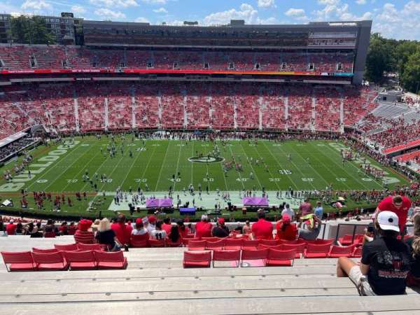 Sanford Stadium, section: 307, row: 22, seat: 8
