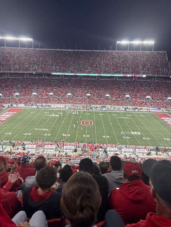 Ohio Stadium, section: 21c, row: 18, seat: 10