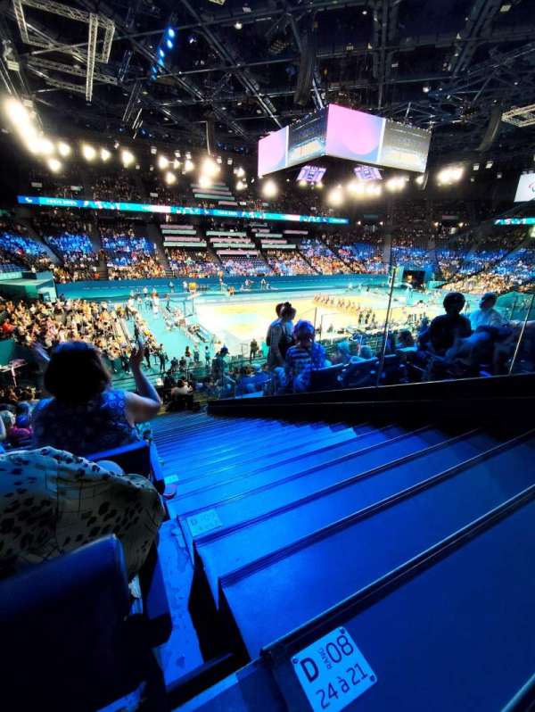 Accor Arena, section: Gradin D, row: 8, seat: 21