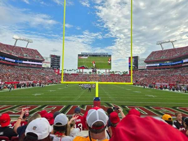Raymond James Stadium, section: 148, row: F, seat: 11