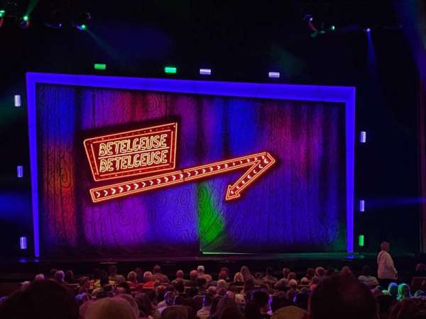 Eccles Theater, section: Orchestra C, row: SS, seat: 12