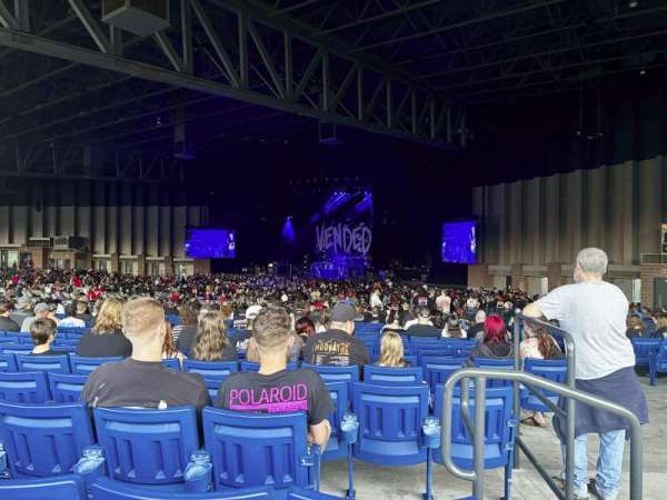 Cascades Amphitheater, section: 202, row: Y, seat: 1-2