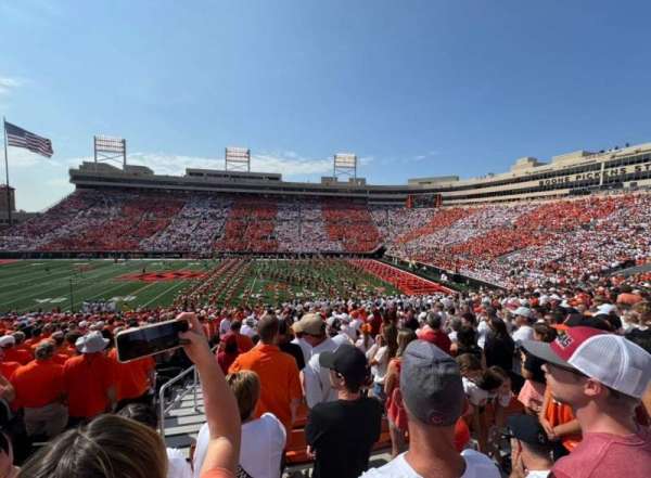 boone pickens stadium, section: 133, row: 22, seat: 22