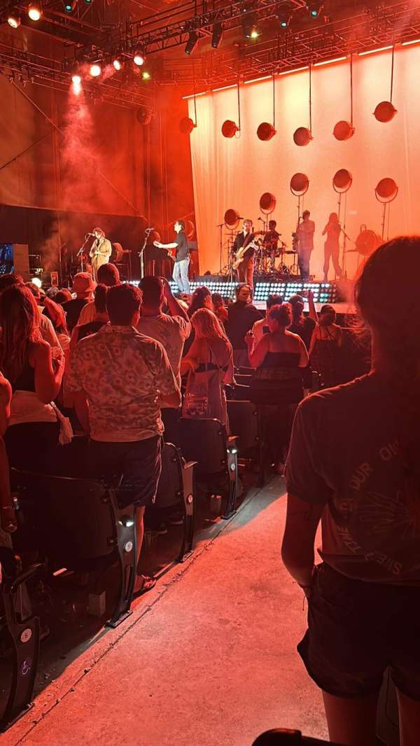 Cal Coast Credit Union Open Air Theatre, section: AA, row: A, seat: 21