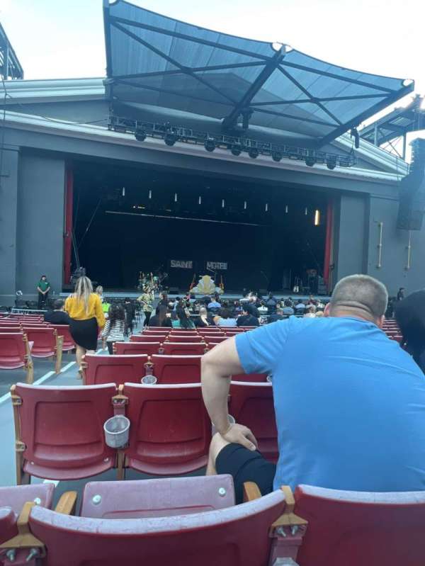 The Greek Theatre, section: A Center, row: M, seat: 125