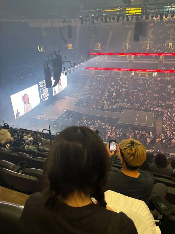 Honda Center, section: 411, row: Q, seat: 9