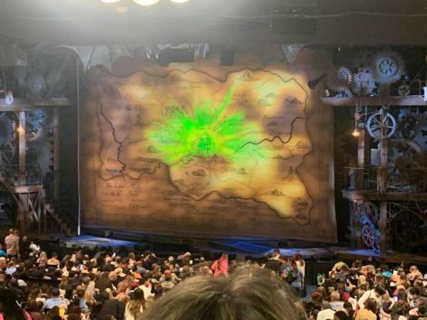 Gershwin Theatre, section: Orchestra R, row: ZZ, seat: 10
