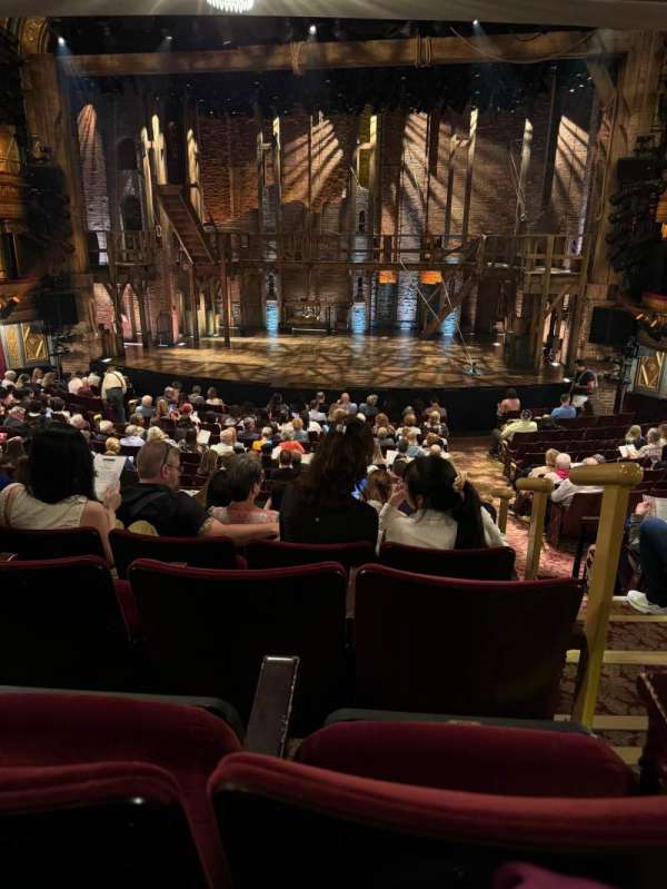 Richard Rodgers Theatre, section: Orchestra C, row: R, seat: 101