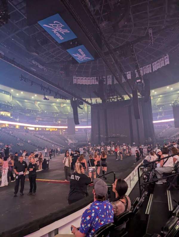 Ball Arena, section: 106, row: 3, seat: 9