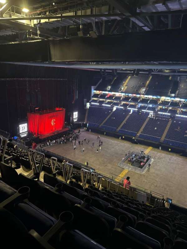 The O2, London, section: 405, row: R, seat: 568