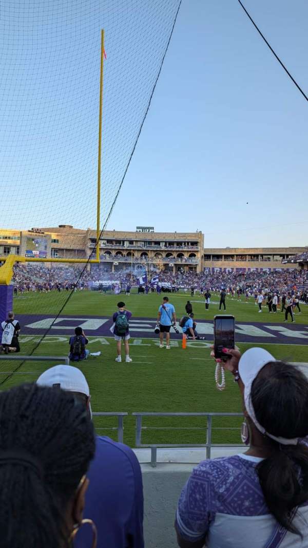 Amon G. Carter Stadium, section: 114, row: c, seat: 15