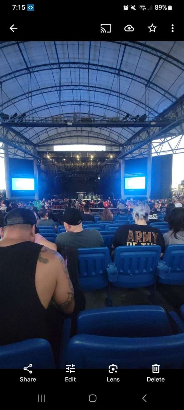 MidFlorida Credit Union Amphitheatre, section: 14, row: H, seat: 2q