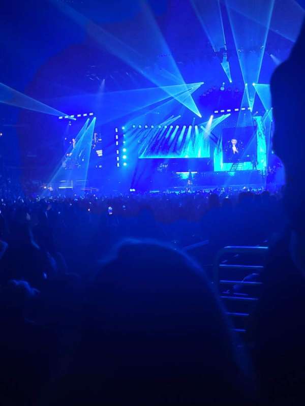 Crypto.com arena, section: 103, row: 5, seat: 9
