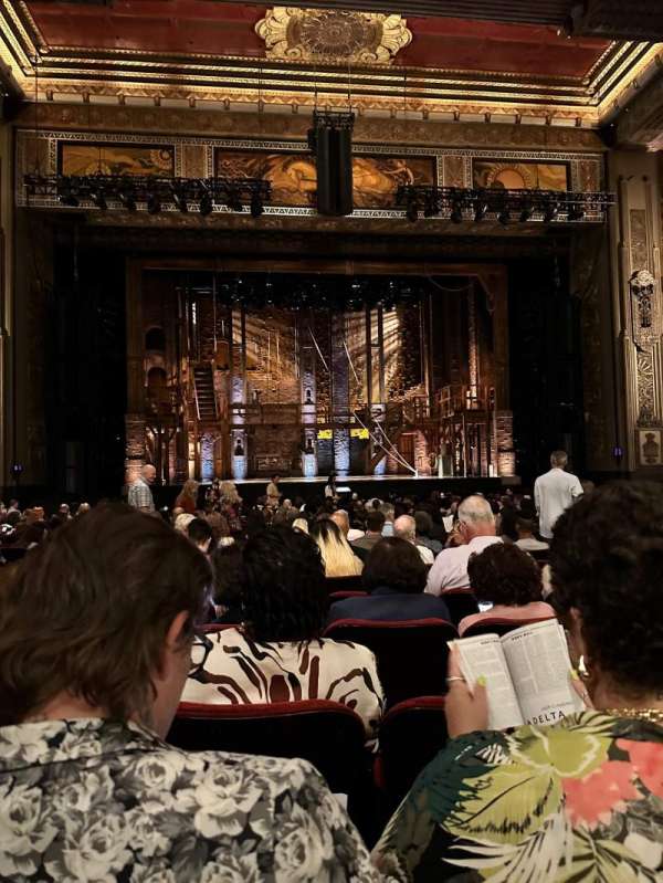 Hollywood Pantages Theatre, section: Orchestra C, row: V, seat: 111