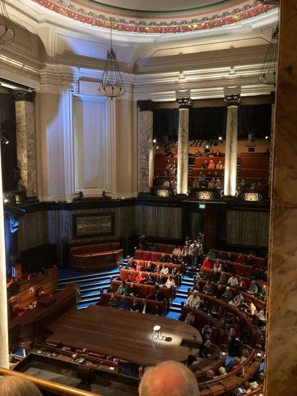 London county hall, section: South gallery, row: C, seat: 14