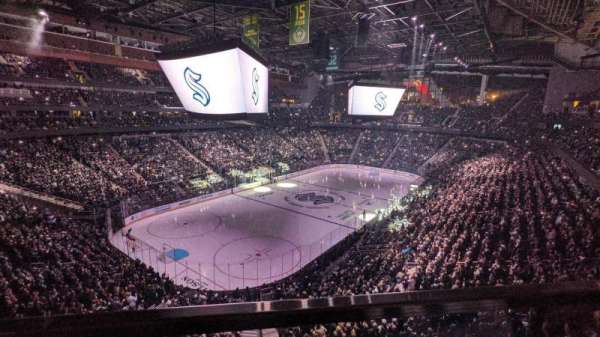 Climate Pledge Arena, section: 105, row: A, seat: 10