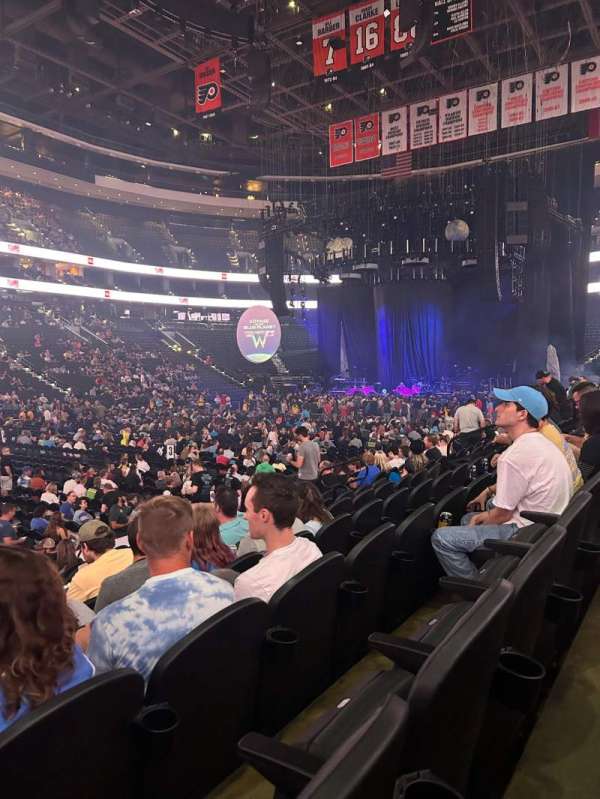 Xfinity Mobile Arena, section: 111, row: 11, seat: 3