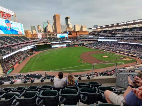 Target field, section: 225, row: 4, seat: 3