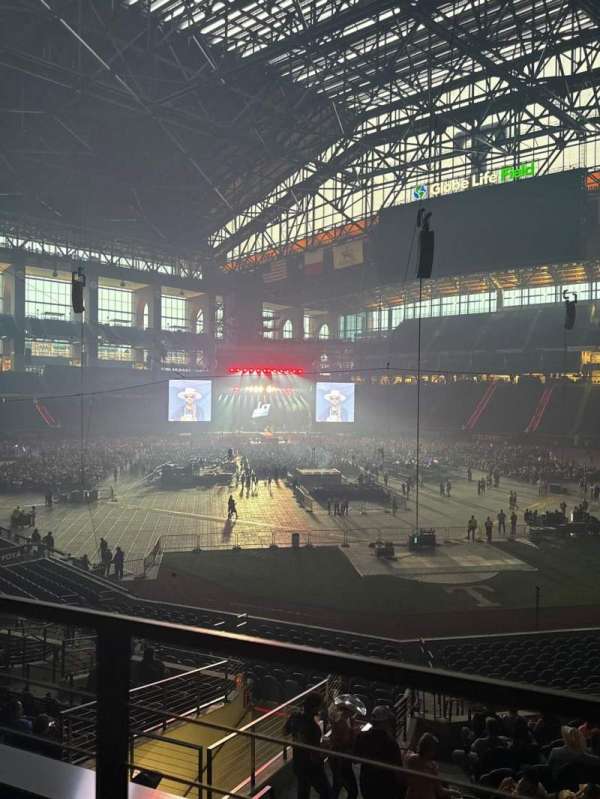 Globe Life Field, section: 112, row: 1, seat: 16