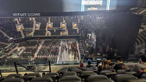 Intuit Dome, section: Terrace 24, row: 8, seat: 9