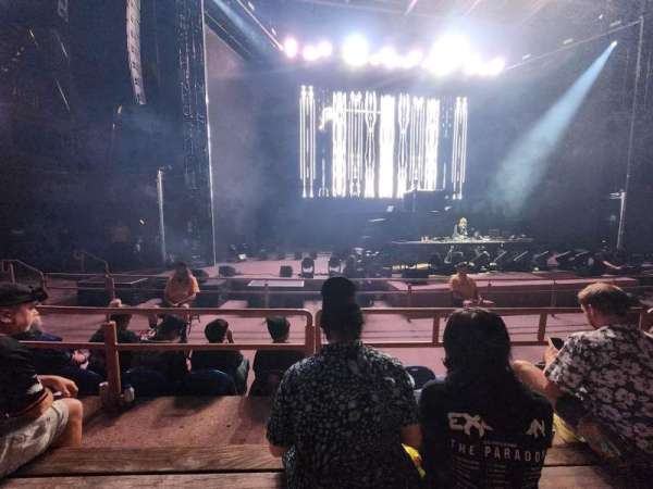 Red Rocks Amphitheatre, section: Center Left, row: 3, seat: 59