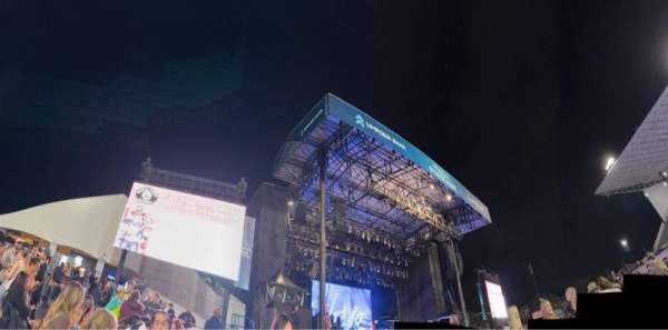 Grandstand at the Washington State Fair, section: Infield, row: H, seat: 9