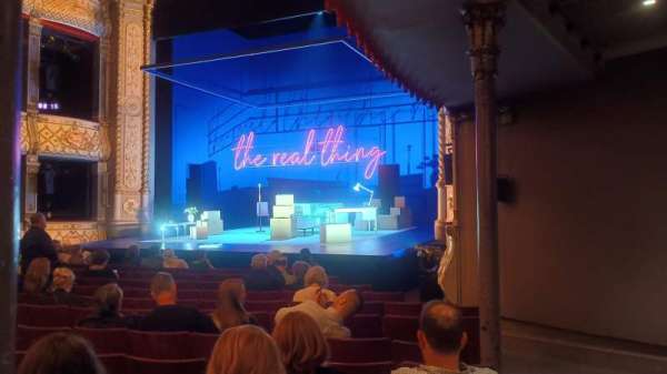 The Old Vic, section: Stalls, row: P, seat: 34