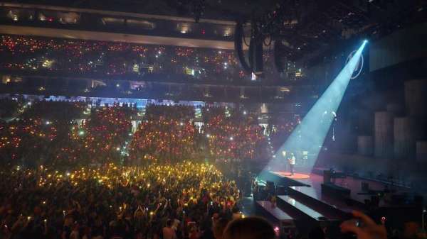 Xfinity Mobile Arena, section: 114, row: 12, seat: 11