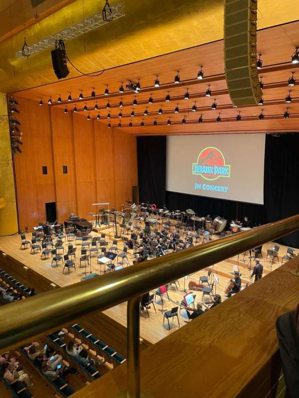 Abravanel Hall, section: 2TR A, row: 1, seat: 119