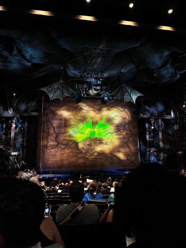 Gershwin Theatre, section: Orchestra C, row: P, seat: 103
