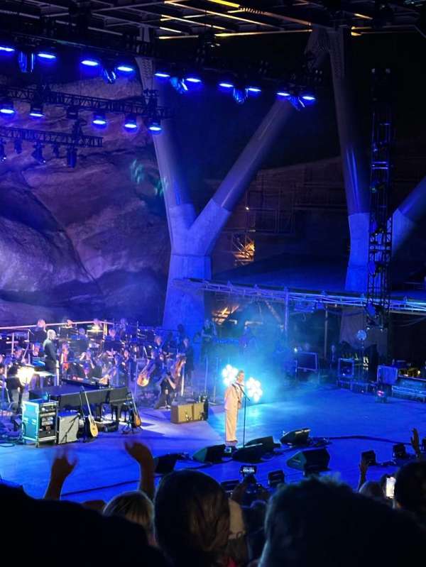 Red Rocks Amphitheatre, section: Left, row: 11, seat: 100
