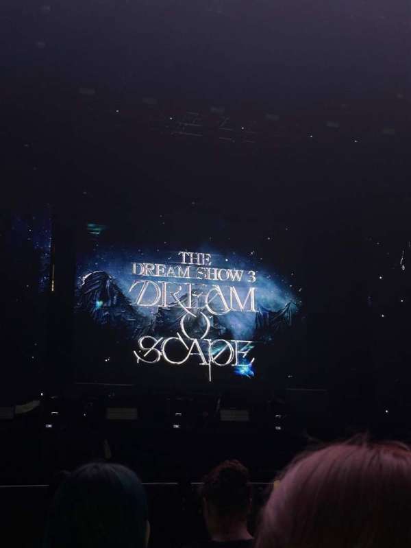 Oakland Arena, section: A, row: 3, seat: 3