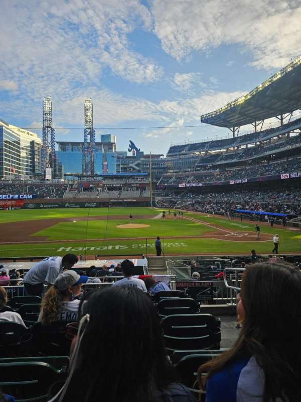 Truist Park, section: 131, row: 6, seat: 2