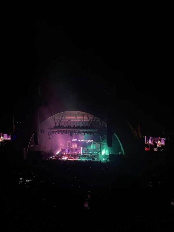 Hollywood Bowl, section: L1, row: 13, seat: 27