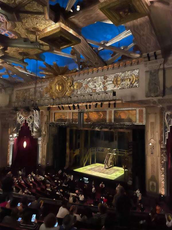 Hollywood Pantages Theatre, section: Mezzanine RC, row: K, seat: 213