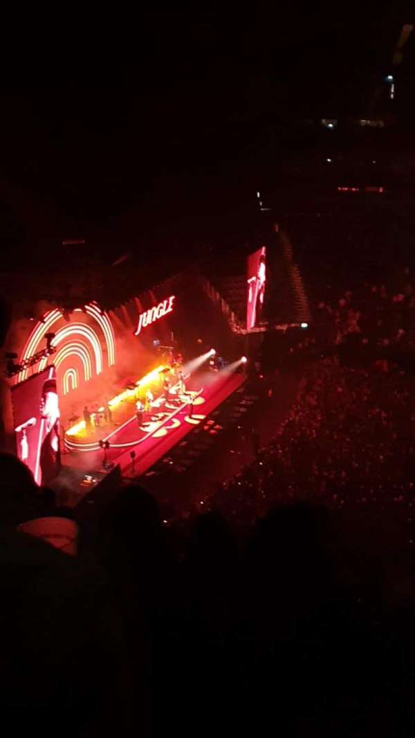 The O2, London, section: 403, row: K, seat: 506