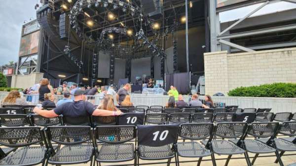 Brandon Amphitheater, section: 101, row: F, seat: 12