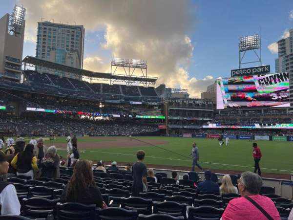 Petco Park, section: 115, row: 12, seat: 19