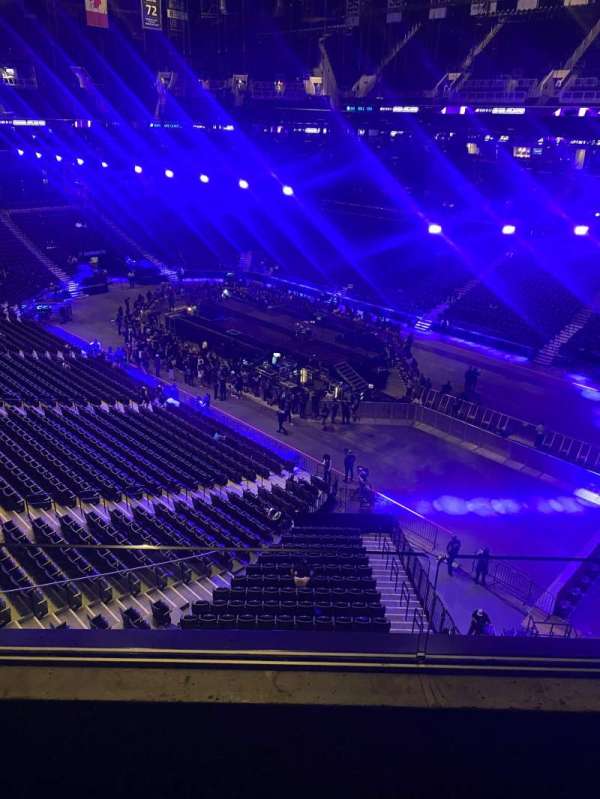 Barclays Center, section: 204, row: 2, seat: 12